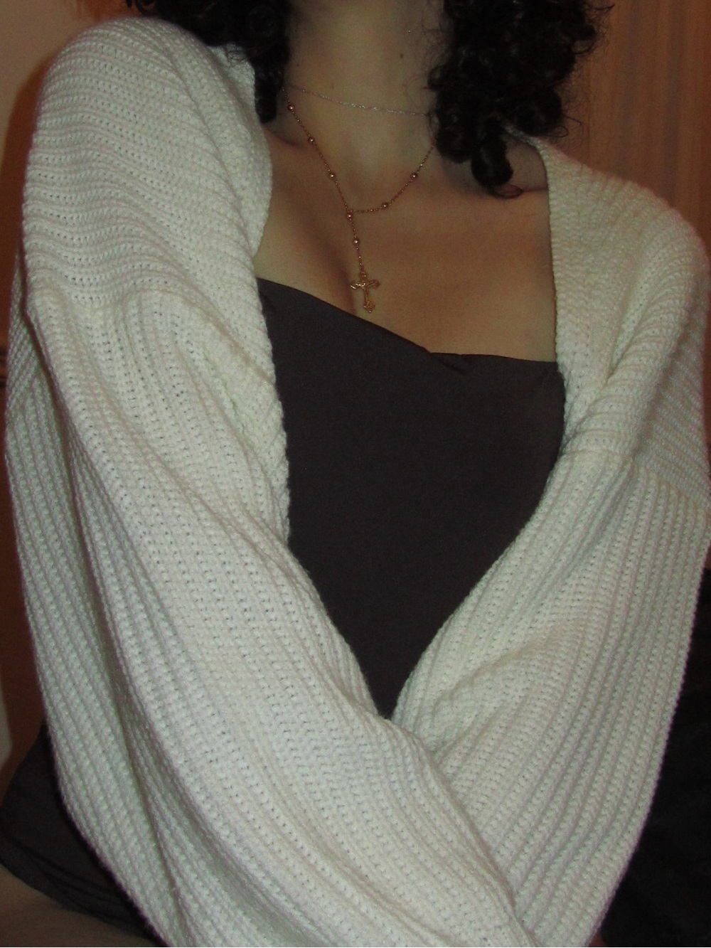 Windsor Knit Bolero Cardigan - White
